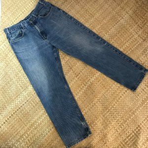 Kirkland Signature Men's Jeans 34X30 Blue Denim Straight Leg Western Workwear